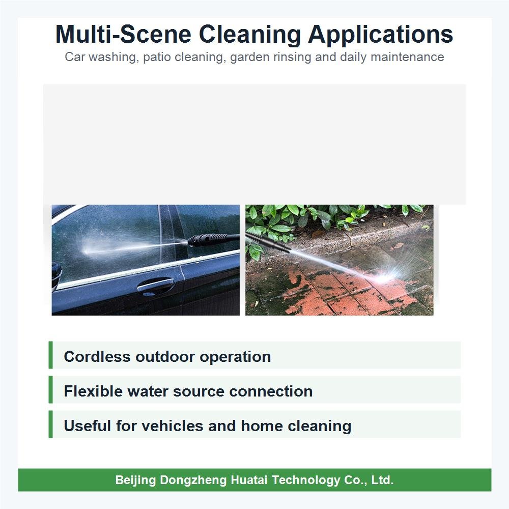 cordless pressure washer for car patio garden and outdoor cleaning