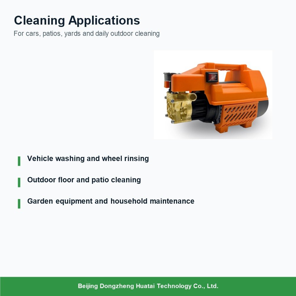 portable pressure washer for car washing patio and outdoor cleaning