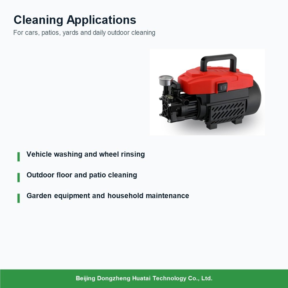portable pressure washer for car washing patio and outdoor cleaning