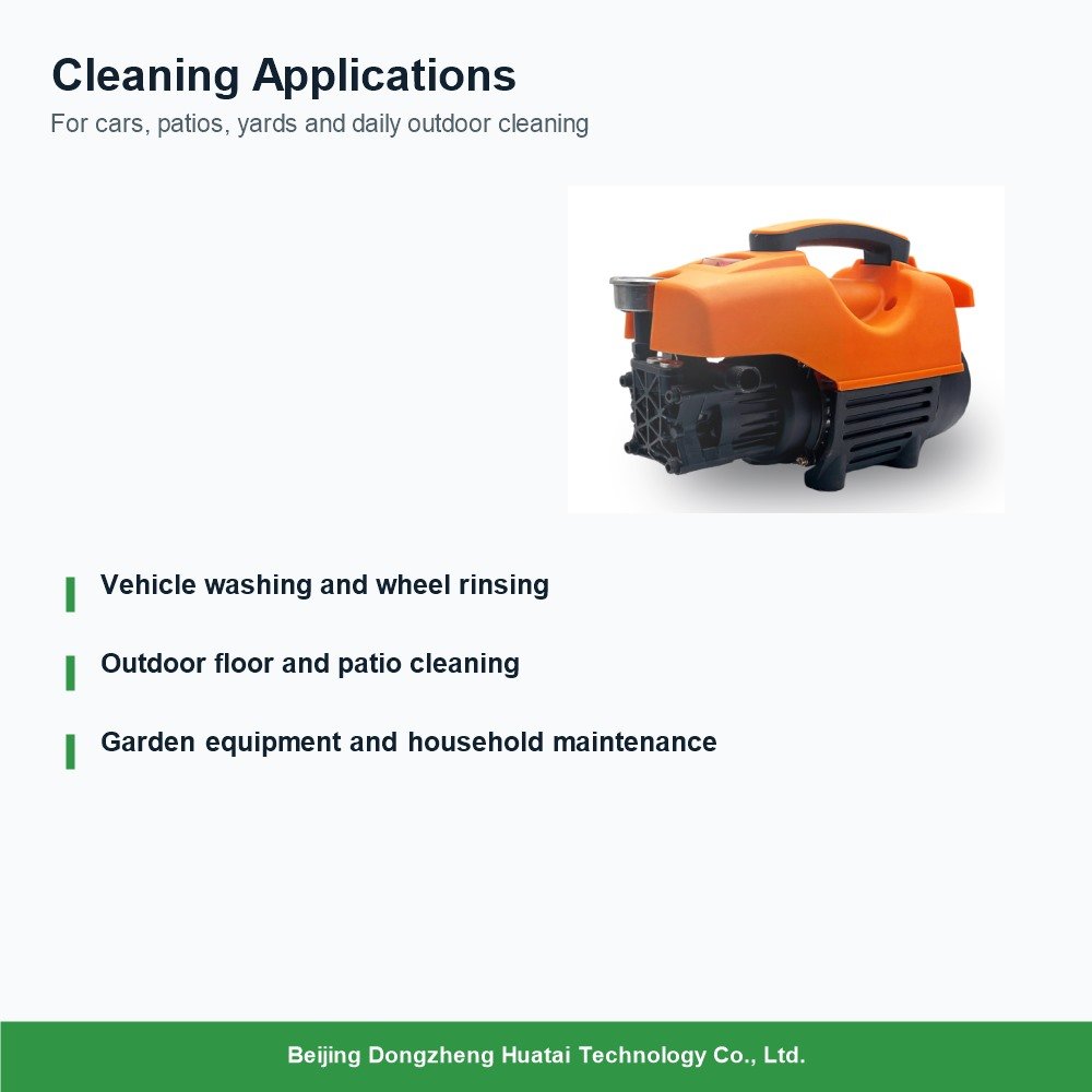 portable pressure washer for car washing patio and outdoor cleaning