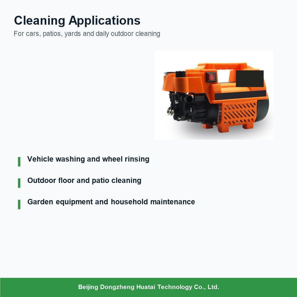 portable pressure washer for car washing patio and outdoor cleaning