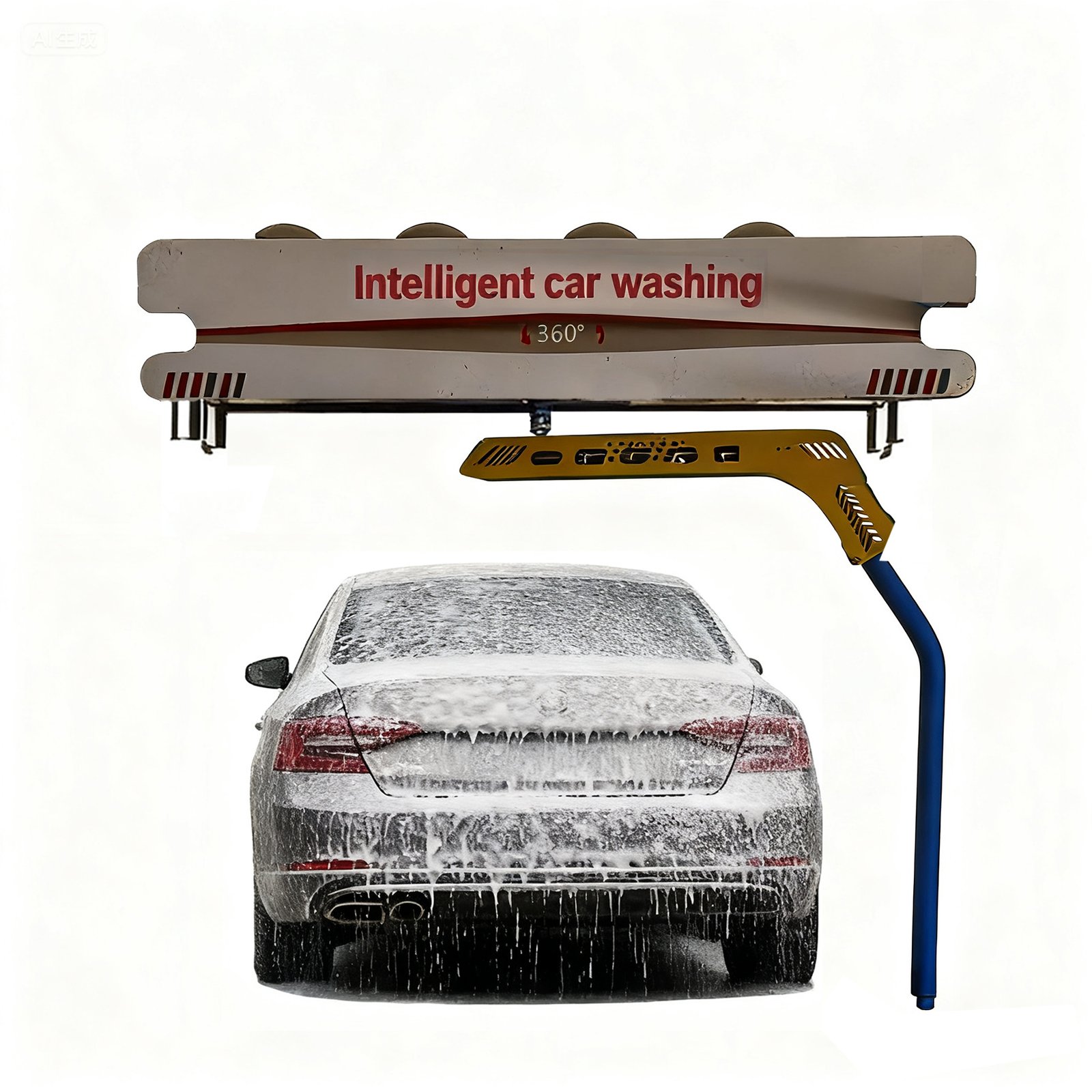 DZHT-QZD-6-SHYB automatic car wash equipment manufacturer China product image 2
